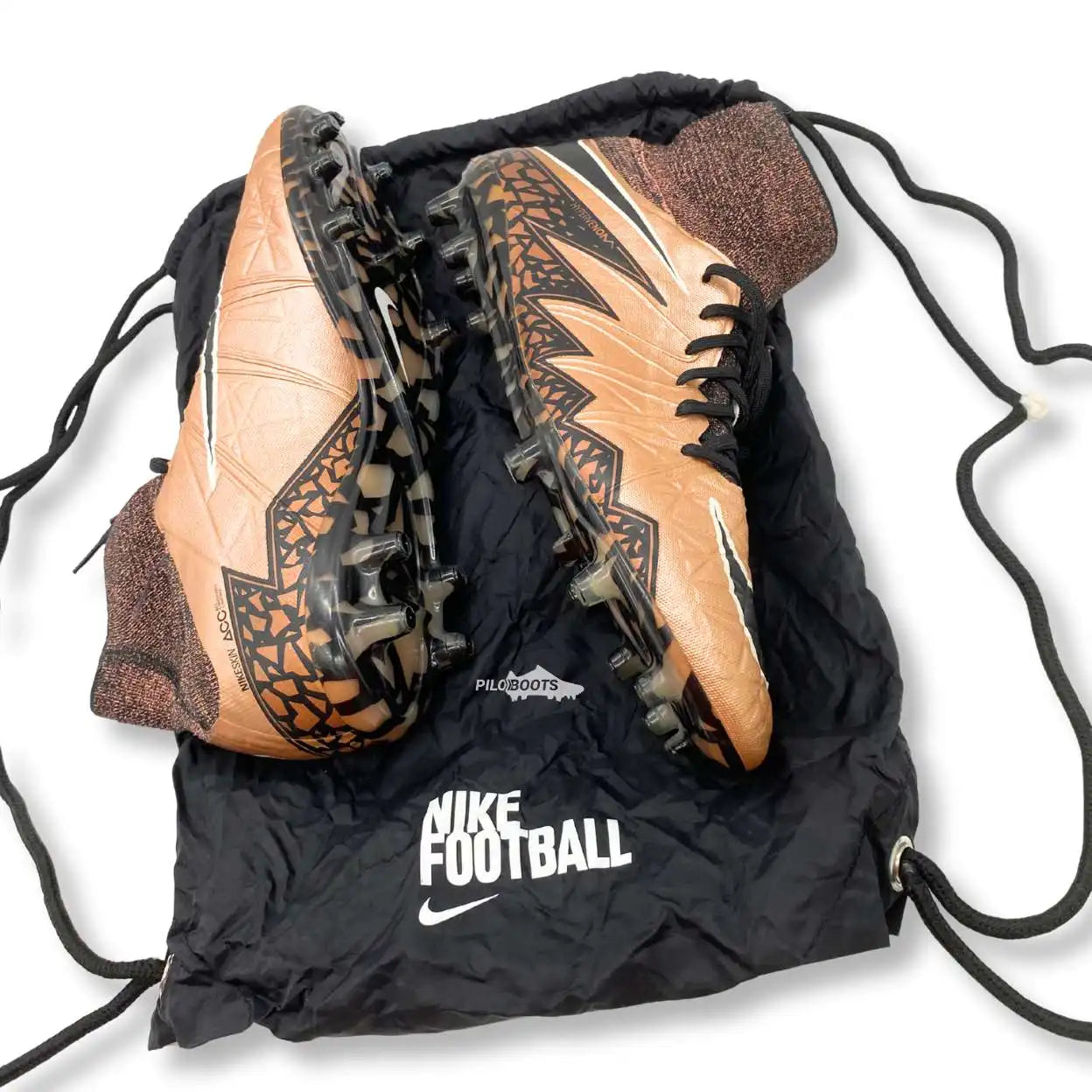 crampons football boots nike hypervenom phantom 2 FG bronze piloboots