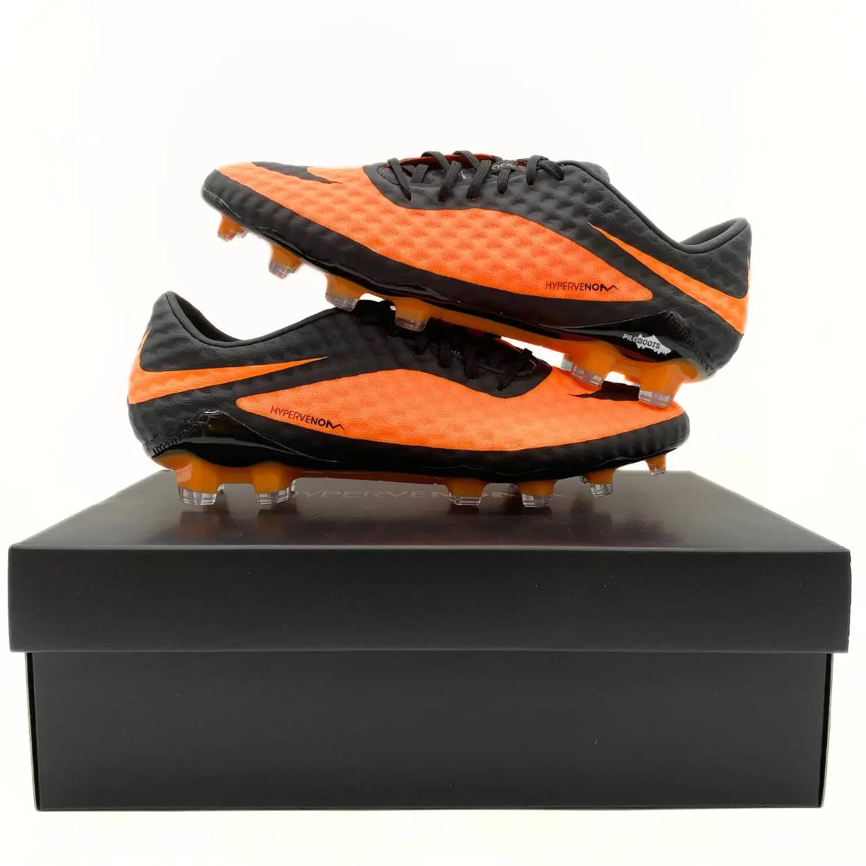 crampons football boots nike hypervenom gn citrus piloboots