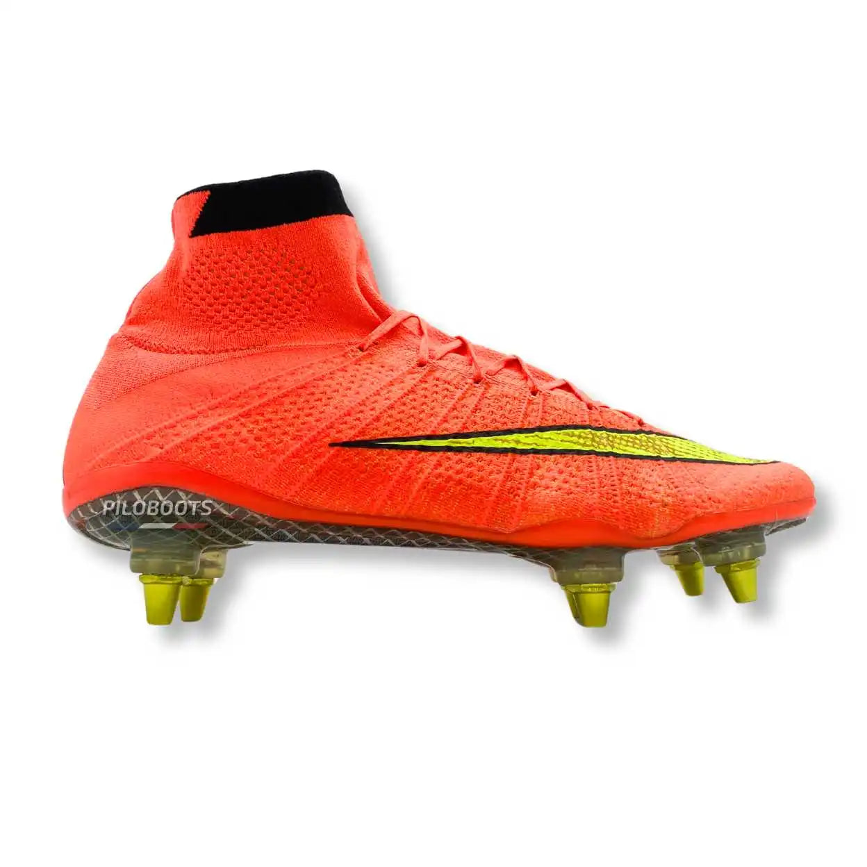 Chaussures de foot Nike Mercurial Superfly 4 World Cup 2014 SG – crampons vintage rares & iconiques portés durant la Coupe du Monde