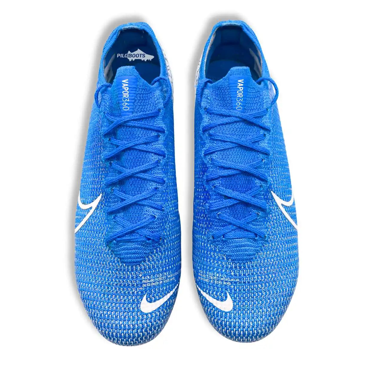 crampons football boots nike mercurial vapor 13 sg blue hero piloboots