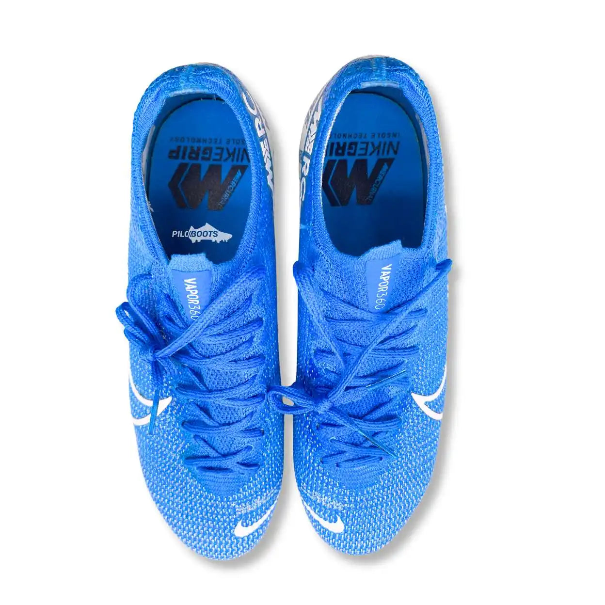 crampons football boots nike mercurial vapor 13 sg blue hero piloboots
