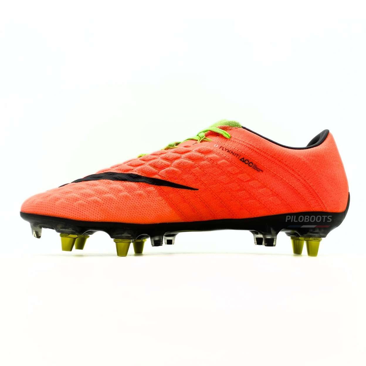 Orange Nike Hypervenom Phantom Soft Ground Nike Hypervenom Phantom SG-PRO Anti Clog Radiation Flare Pack