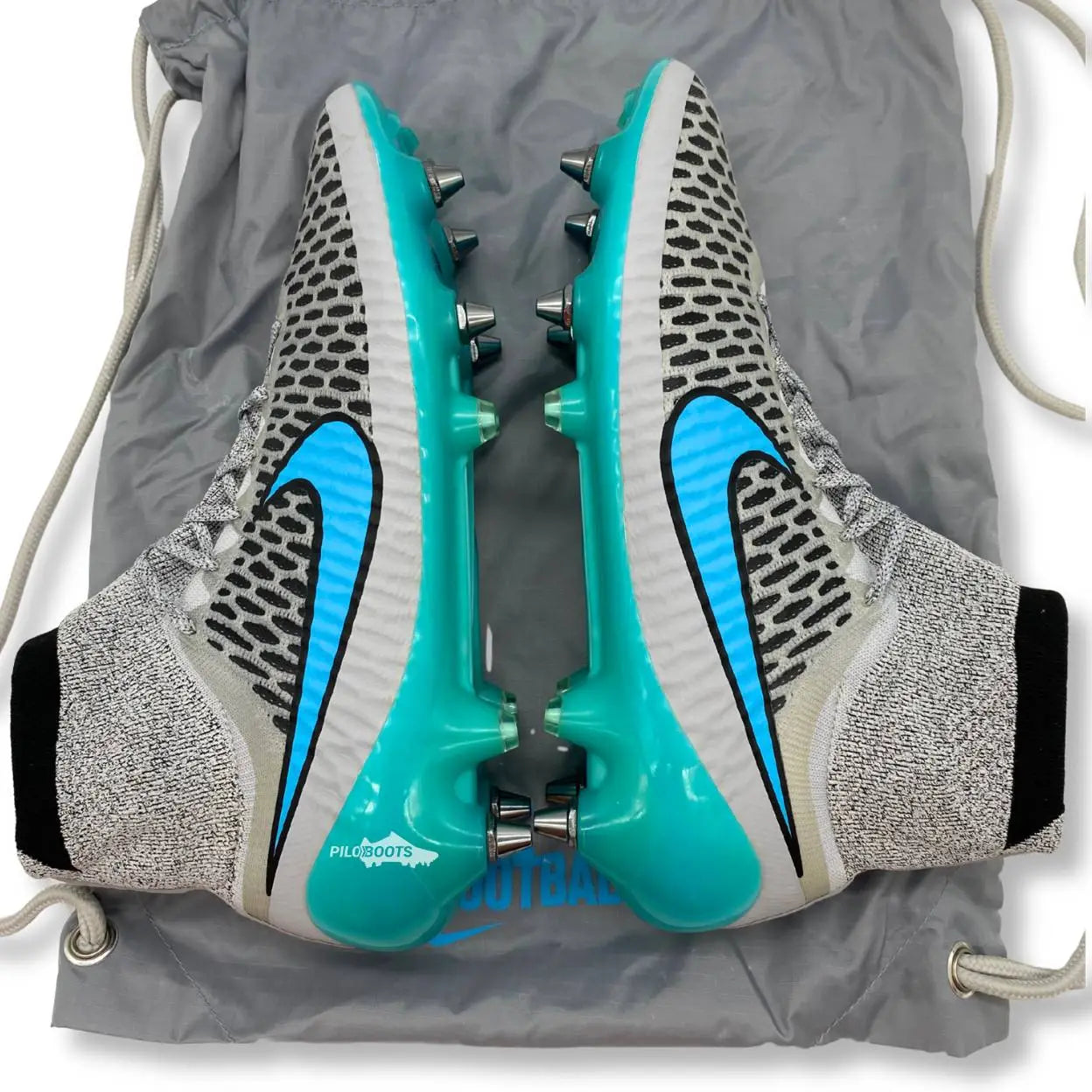 crampons football boots nike magista obra 1 sg pro silver storm pack piloboots
