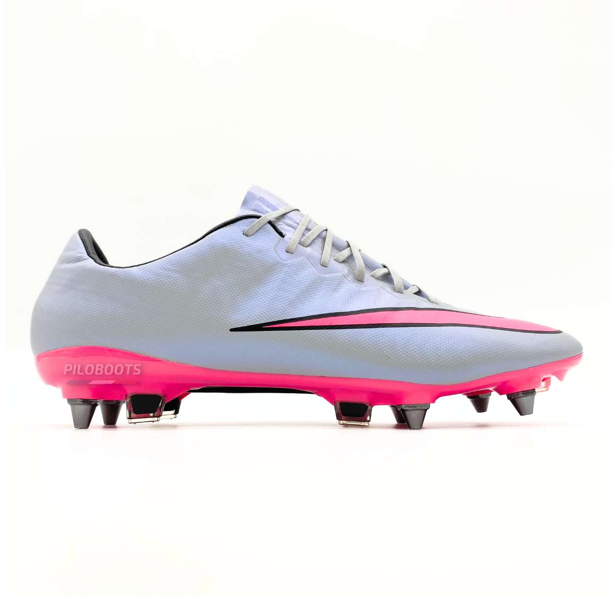 HOT Nike Mercurial 10 Pro Nike Mercurial Vapor 10 SG-PRO Silver