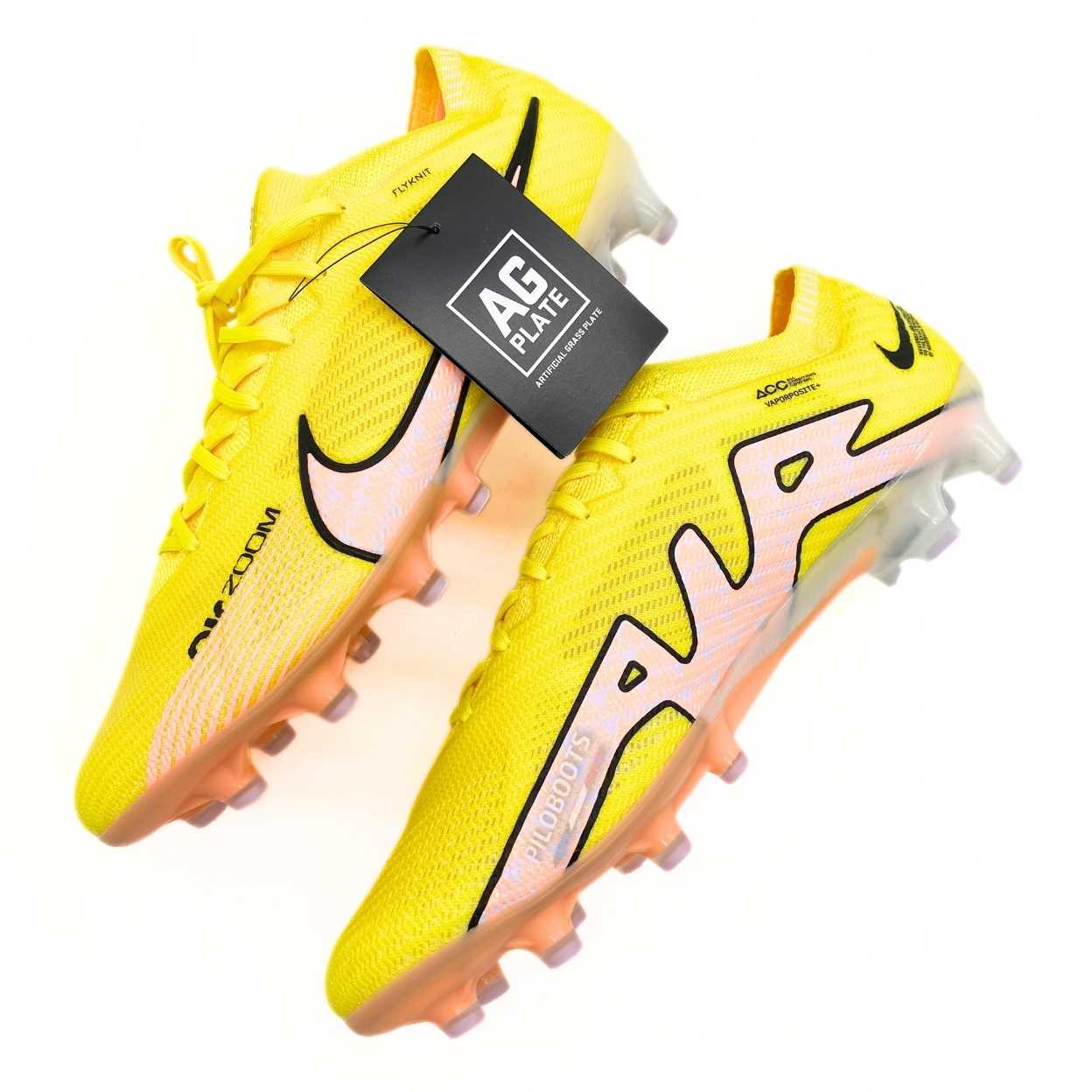 Chaussure de football jaune Nike Mercurial Vapor 15 Etiquetée