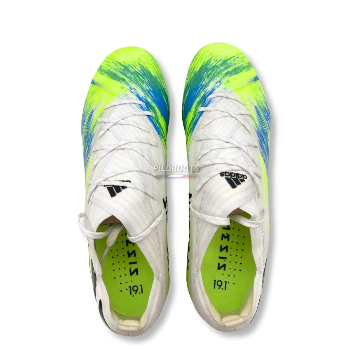 adidas Nemeziz 19 Piloboots Euphoria Pack – chaussures de foot à crampons, look vintage, édition rare et modèle iconique