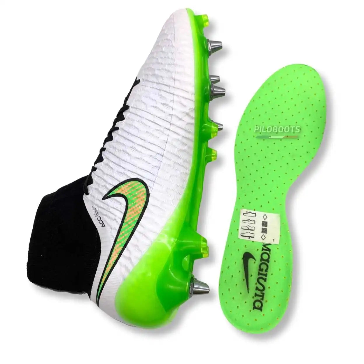 Chaussure de foot homme crampons vintage rares et iconiques nike magista obra 1 shine through pack piloboots 