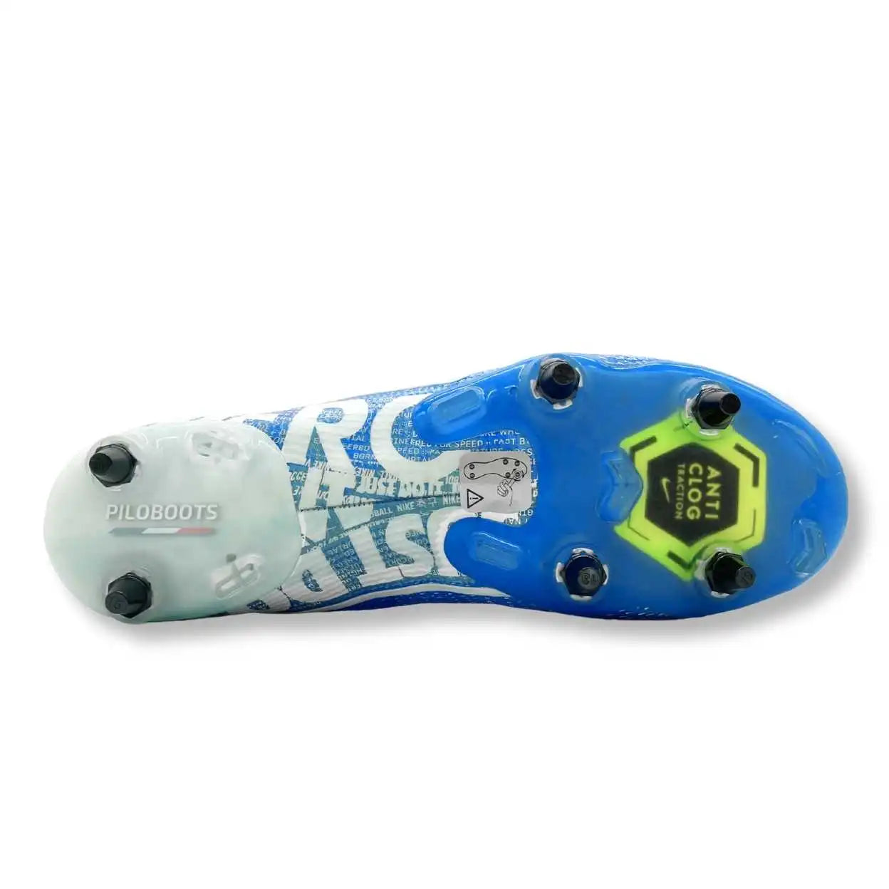 Chaussures de football Nike Mercurial Superfly 7 Blue Hero, crampons iconiques conçus pour la vitesse, coloris bleu électrique, modèle rare et performant