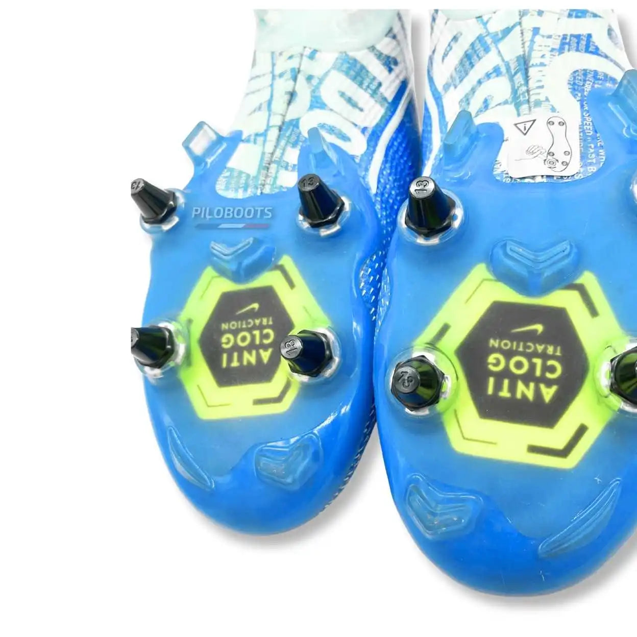 Chaussures de football Nike Mercurial Superfly 7 Blue Hero, crampons iconiques conçus pour la vitesse, coloris bleu électrique, modèle rare et performant